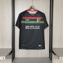 Camisa Palestina 2025/26 - Torcedor Masculina - Preta
