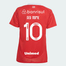 Camisa Feminina adidas Internacional 2025/26 I Com Patrocínios