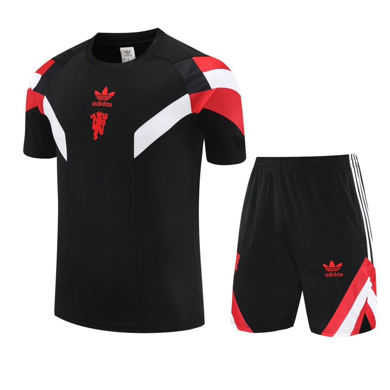 Adult Manchester United 2025/26 Training Kit Shorts and Shirt