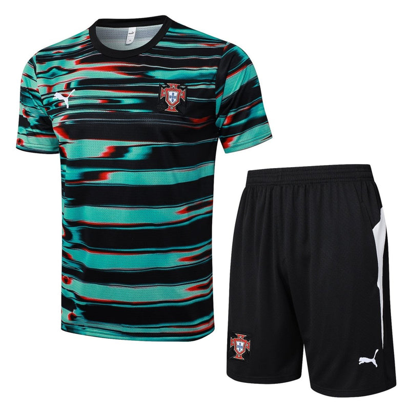 Kit de Treino Adulto Portugal 2025/26 Short e Camisa
