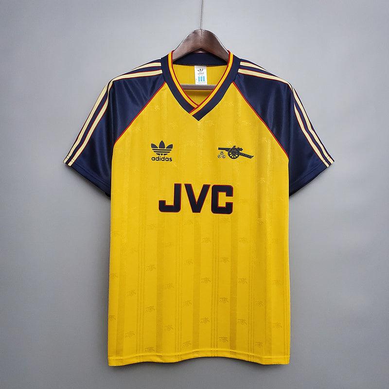 Camisa Retrô do Arsenal 1988/1989 Amarela - Adidas