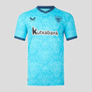 Camisa Athletic Bilbao Away 23/24 s/nº Torcedor Masculina - Azul Claro