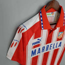 Camisa Retrô Atlético de Madrid 1994/1995 Branca e Vermelha - Puma