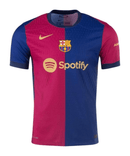 Camisa Barcelona Home l 24/25 Azul e Vermelho