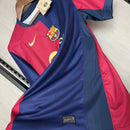 Camisa Barcelona Home l 24/25 Azul e Vermelho