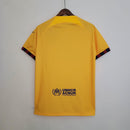Camisa Barcelona Quarto Uniforme 23/24 s/n° Jogador Masculino - Amarelo