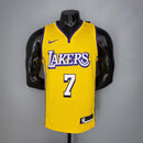 Camiseta Regata de Basquete NBA Los Angeles Lakers Masculina - Amarela