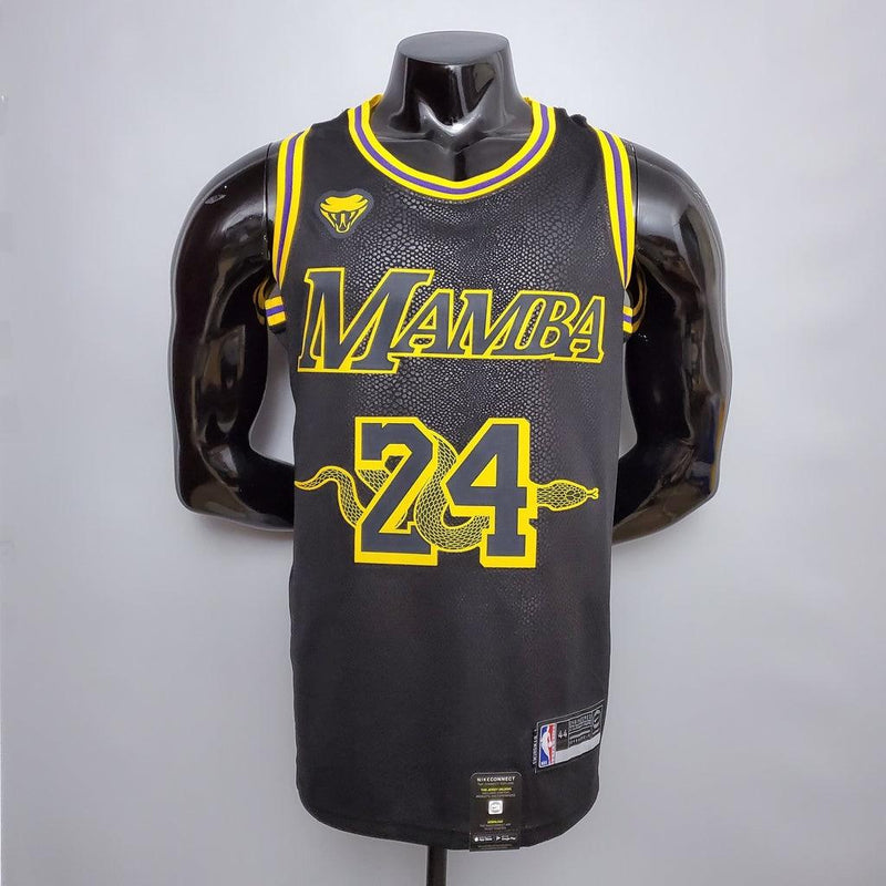 Camisa Regata NBA Los Angeles Lakers Masculina - Preta