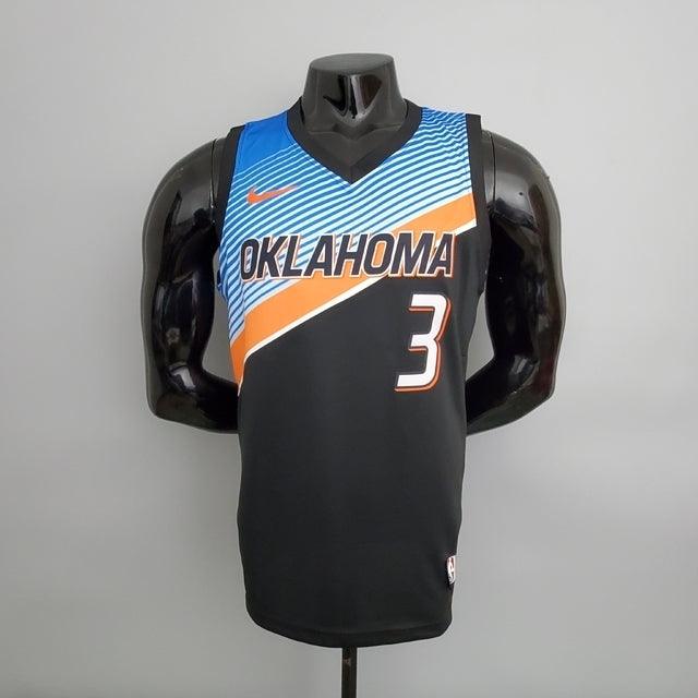 Camisa Regata Masculina NBA Oklahoma City Thunder - Preta