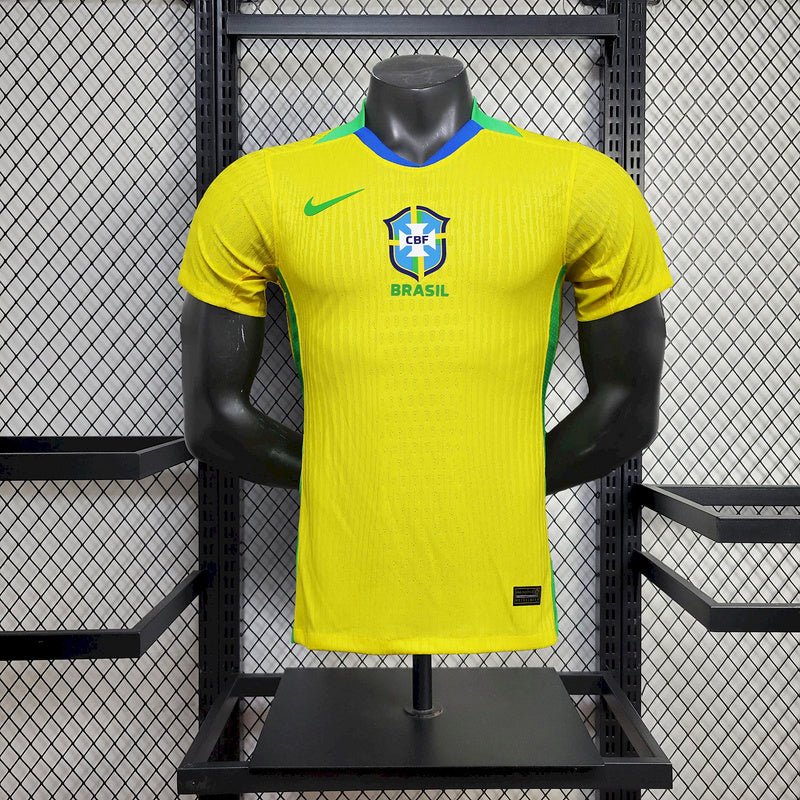Camisa Brasil I 25/26 - Amarela - Nike - Masculina Jogador