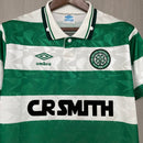 Camisa Retrô Celtic 1987/1989 Verde e Branca - Umbro
