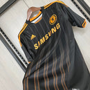 Camisa Retrô Chelsea 2010/11 Preta e Dourada - Adidas