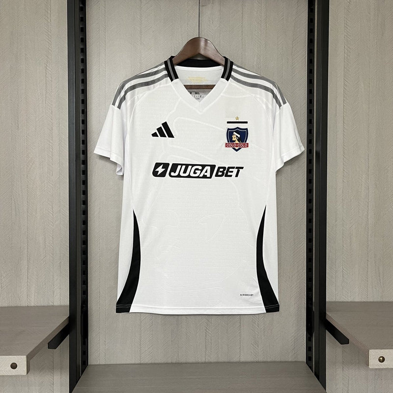 Camisa Colo-Colo Home 25/26 Adidas - Branca