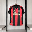 Camisa do Atlanta United Home 2025 Preto e Vermelho