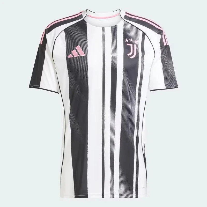 Camisa Juventus Home 2025 - Preta e Branca