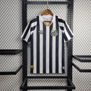 Camisa do Santos I 24/25 preta e branca