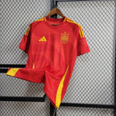 Camisa Espanha Home 24/25 s/nº Torcedor Adidas Masculino - Vermelho