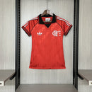 Camisa Flamengo Lifestyle 24/25 - Vermelha - (Feminina)