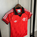 Camisa Flamengo Lifestyle 24/25 - Vermelha - (Feminina)