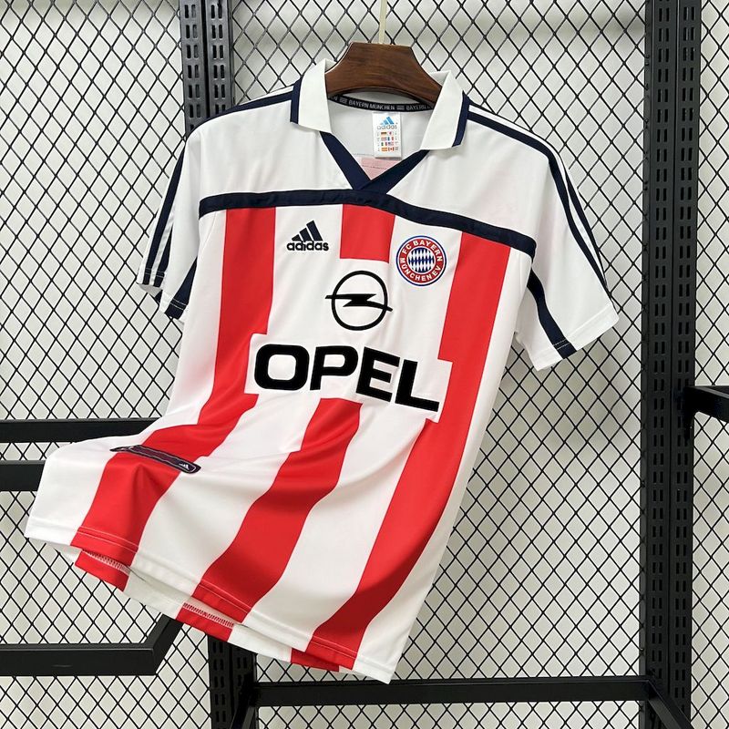 Camisa II Bayern de Munique 1999 2001 Adidas Retrô
