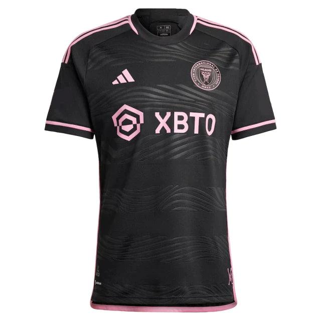 Camisa Inter Miami II 2023 Preto e Rosa - Adidas - Masculino Torcedor