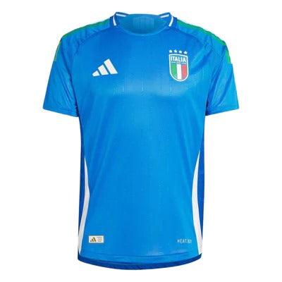 Camisa Itália Home 24/25 s/nº Torcedor Adidas Masculina - Azul