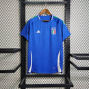 Camisa Itália Home 24/25 s/nº Torcedor Adidas Masculina - Azul