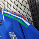 Camisa Itália Home 24/25 s/nº Torcedor Adidas Masculina - Azul