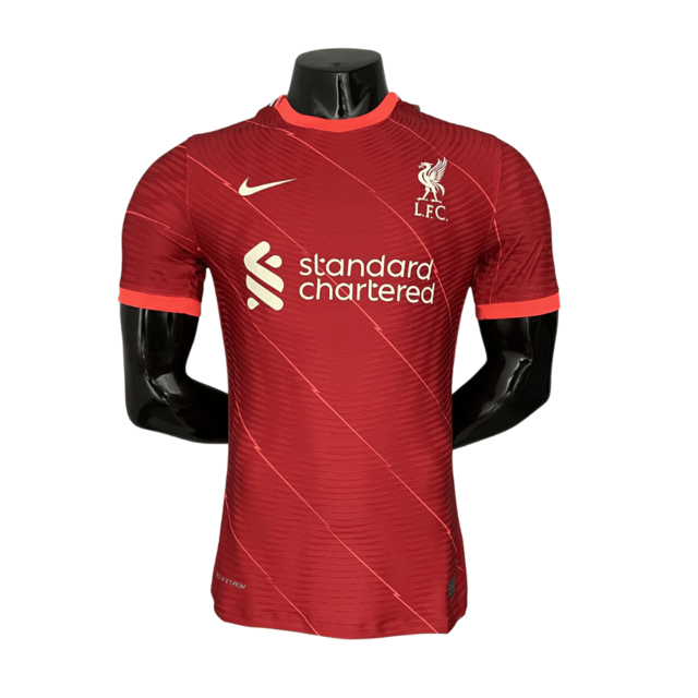 Camisa Liverpool I 21/22 - Vermelha - Nike - Masculina Jogador