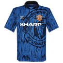 Camisa Manchester United Retrô 1992/93 II Azul Umbro