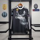 Camisa Manga Longa Real Madrid 2014 Com patches