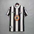 Camisa Retrô Newcastle 1995/1997 Preto e Branco - Adidas