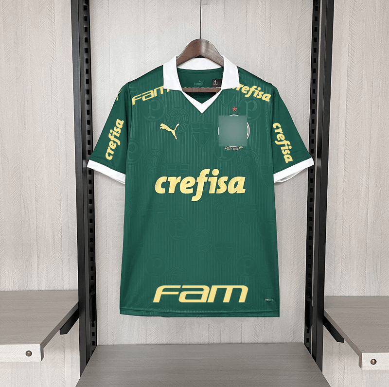Camisa Palmeiras I 24/25 Puma Com todos patrocinadores