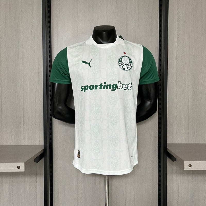 Camisa Palmeiras FORA 2025 - Branca - Jogador