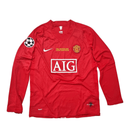 Camisa Manchester United 2007-2008 Com patches