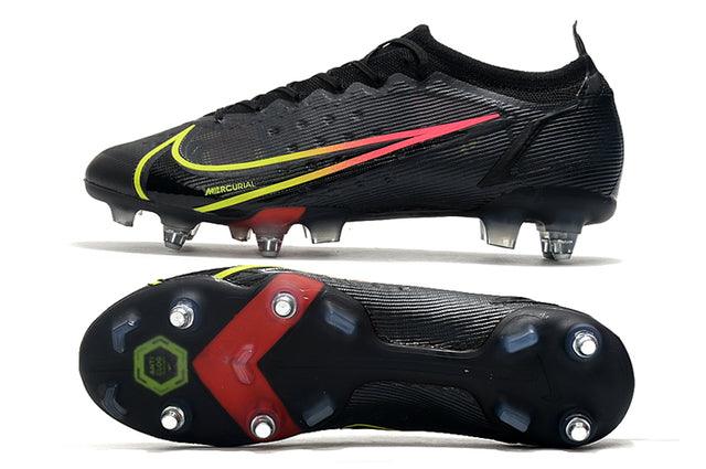 Nike Campo Mercurial Vapor XIV Elite SG PRO Anti Clog - Preto/Amarelo