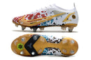 Nike Chuteira Campo Mercurial Vapor XIV Elite SG PRO Anti Clog - Branco/Dourado