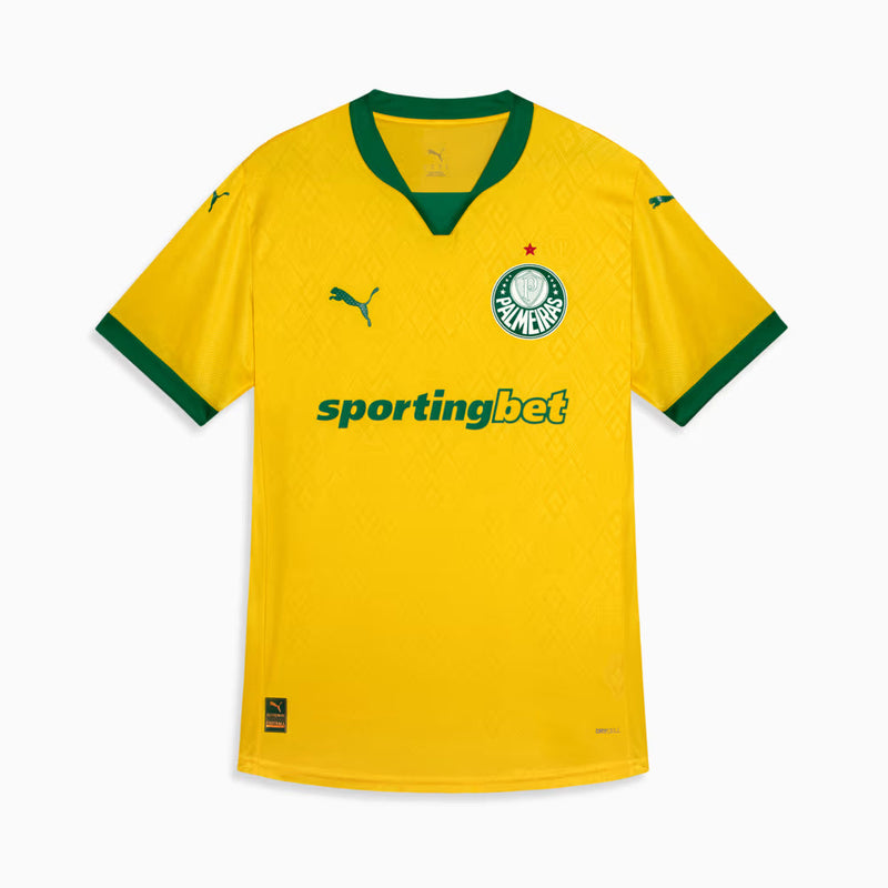 Camisa Palmeiras III 2025/26 Amarela - Torcedor