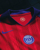 Camisa Paris Saint Germain 2025/26 II Vermelha - Jogador