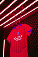 Camisa Paris Saint Germain 2025/26 II Vermelha - Jogador