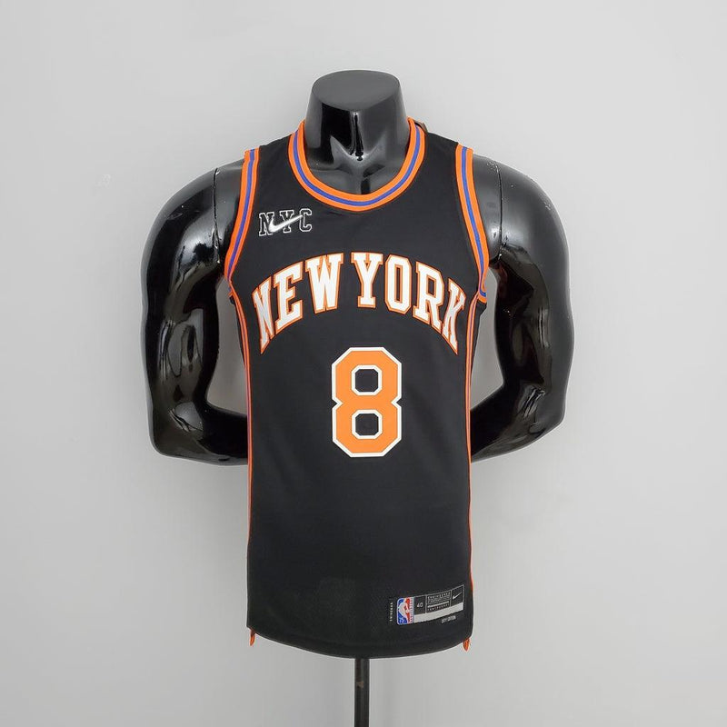 Regata Masculina New York Knicks - Preto